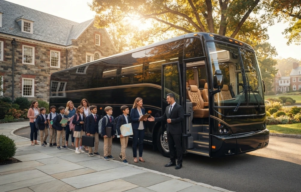 School Trip Charter Bus Connecticut