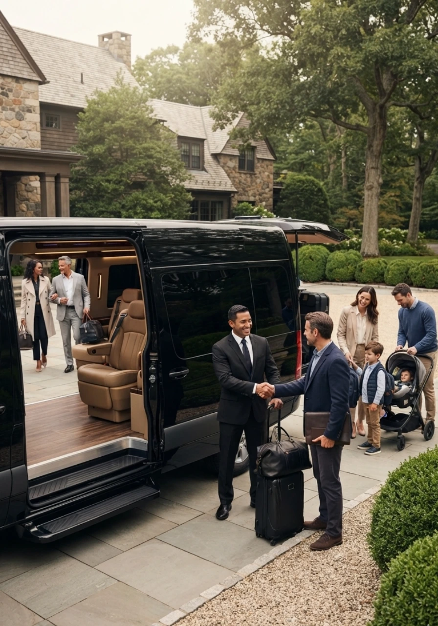 Why Choose Sprinter Van Why Choose CharterBusCT Airport Transfer