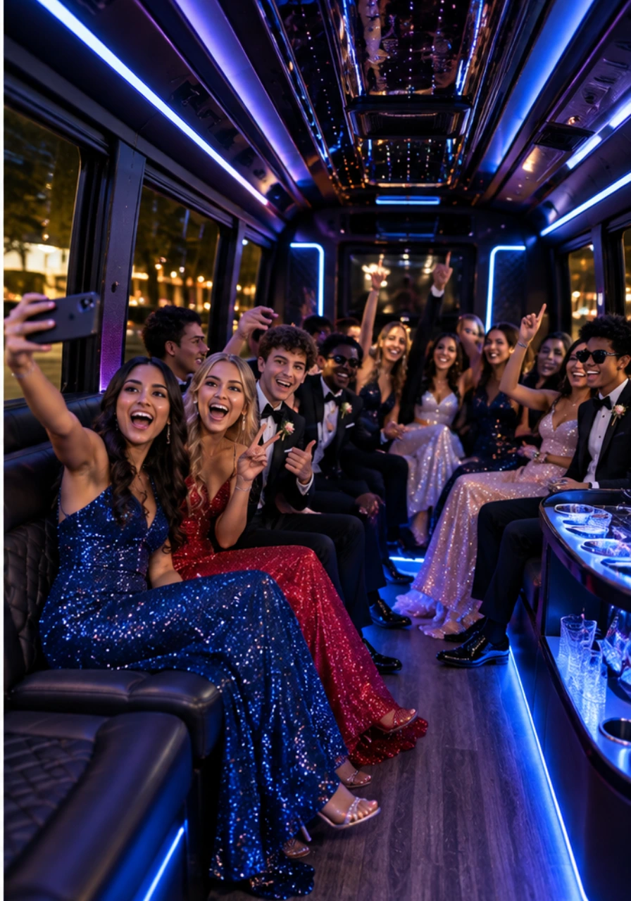 Party Bus for Prom